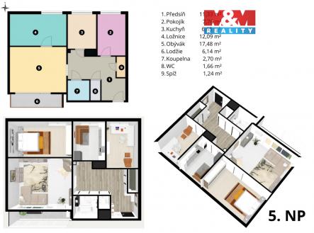 Vizualizace (6).jpg | Prodej bytu, 3+1, 66 m²