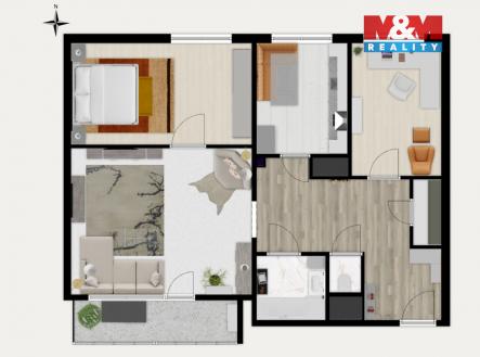 3.jpg | Prodej bytu, 3+1, 66 m²