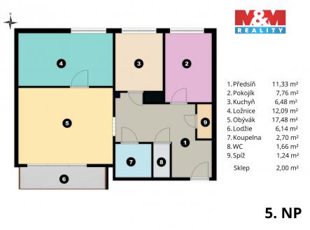 1.jpg | Prodej bytu, 3+1, 66 m²