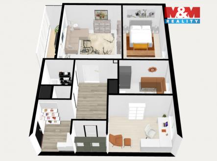 4.jpg | Prodej bytu, 3+1, 66 m²