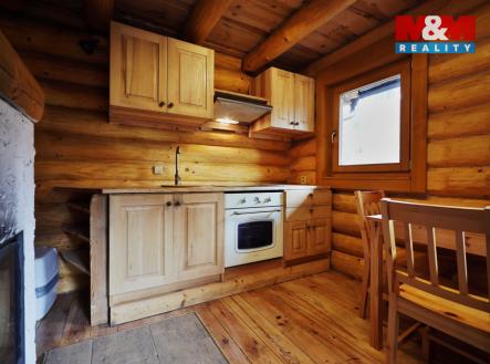 kuchyňský kout | Prodej - chata/rekreační objekt, 40 m²