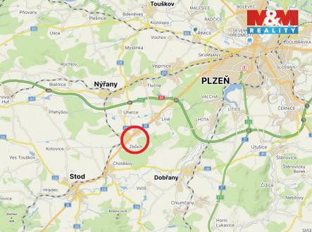 zbuch mapa.jpg | Pronájem - pozemek pro komerční výstavbu, 7 600 m²
