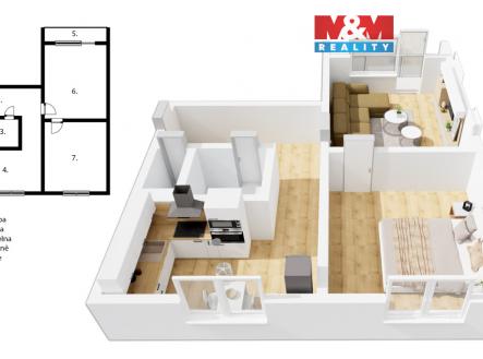 půdorys (2).jpg | Prodej bytu, 2+1, 54 m²