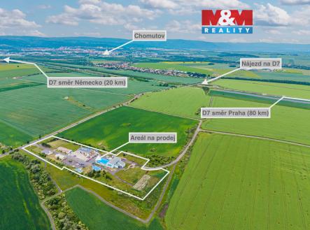 okolí areálu | Prodej - výrobní prostor, 2 822 m²