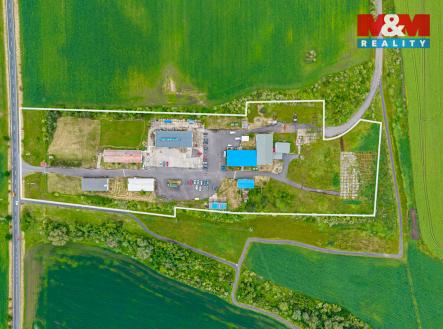 ohraničení areálu | Prodej - výrobní prostor, 2 822 m²