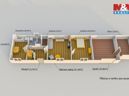 Půdorys.jpg | Prodej - dům/vila, 68 m²