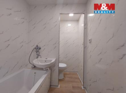 Koupelna s WC | Pronájem bytu, 1+1, 36 m²