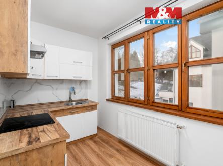 Kuchyně | Pronájem bytu, 1+1, 38 m²