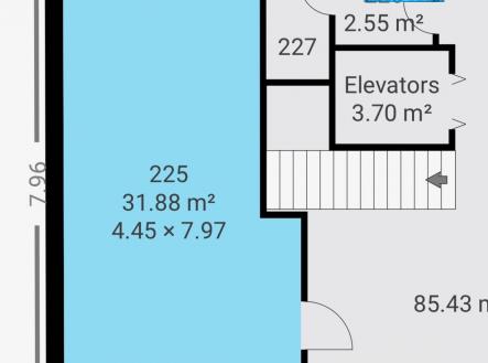 p | Pronájem - obchodní prostor, 32 m²