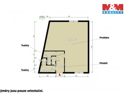 Půdorys.jpg | Pronájem - obchodní prostor, 81 m²