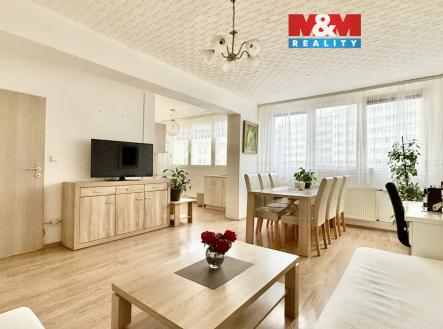 Obývací pokoj | Prodej bytu, 2+kk, 53 m²