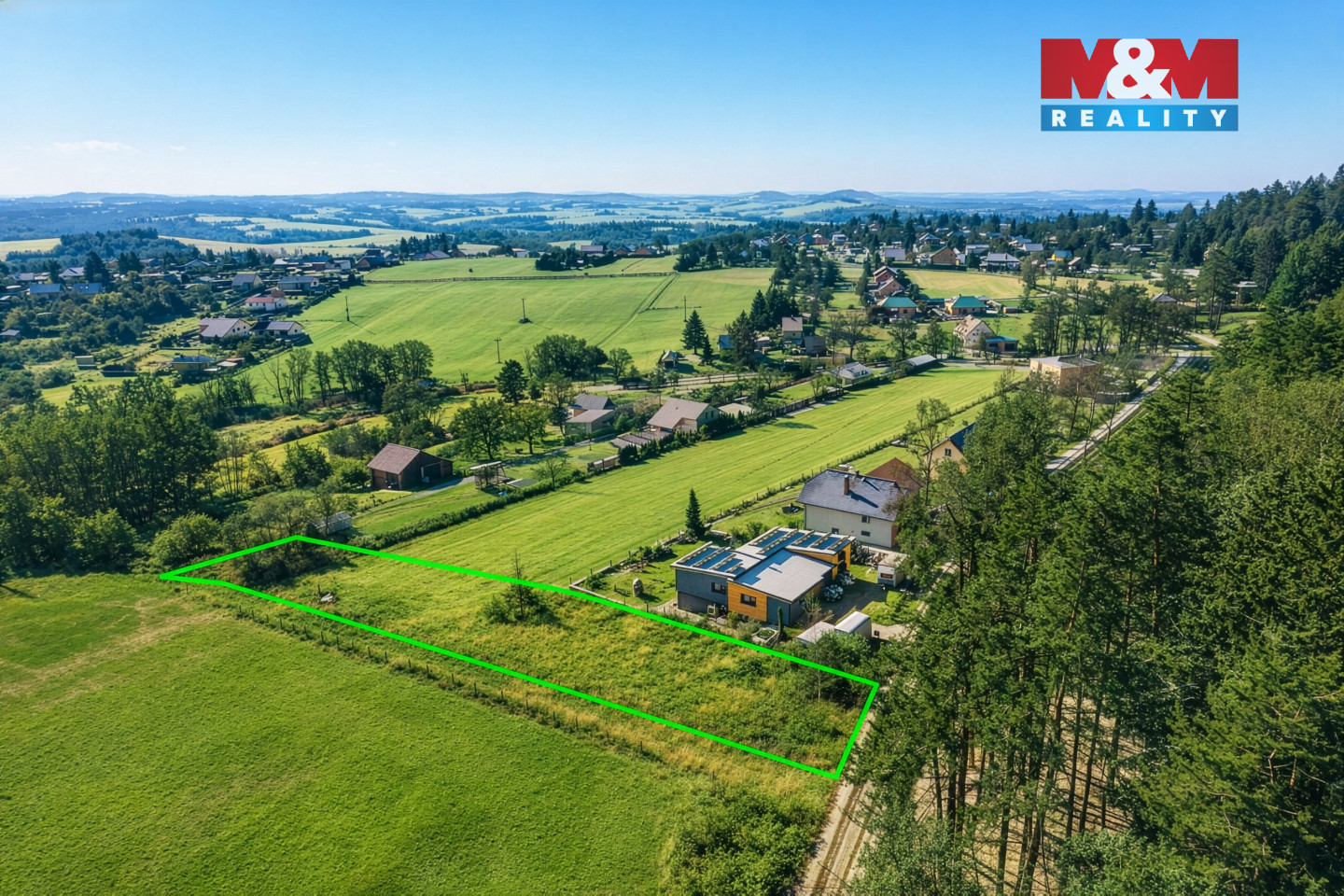 Prodej pozemku k bydlení, 1820 m², Ondřejov, ul. Střimelická