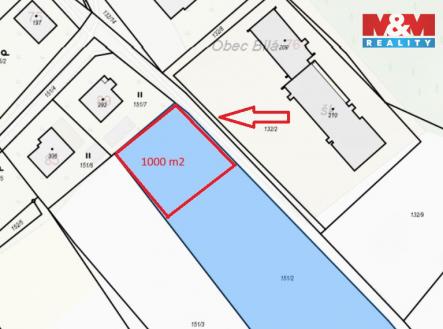 Katastrální mapa.jpg | Prodej - pozemek pro bydlení, 1 000 m²