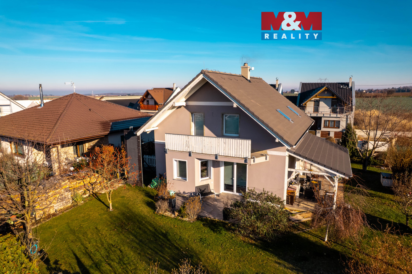 Dům - pohled ze zahrady