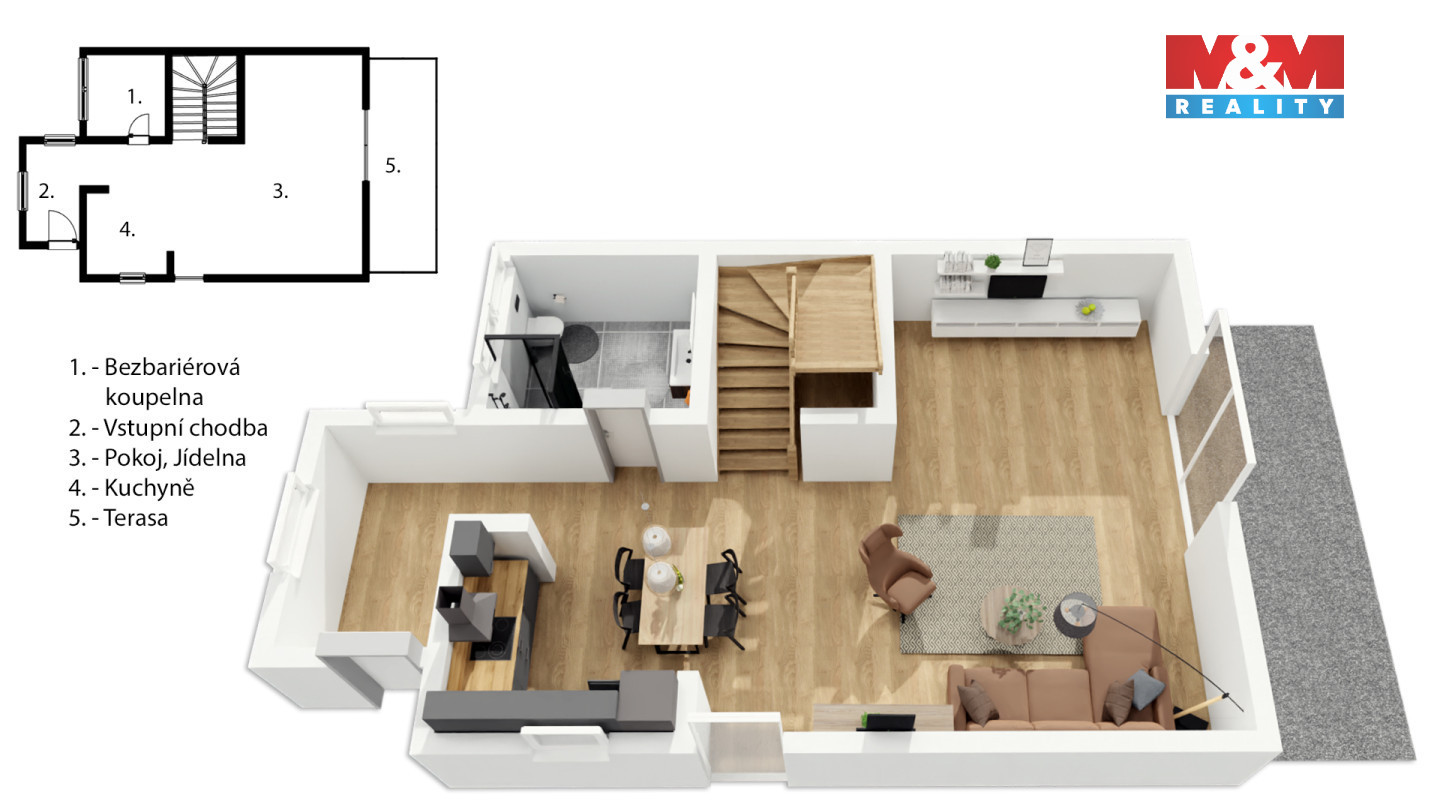 916602 - Prodej rodinného domu, 139 m², Jirny, ul. Javorová