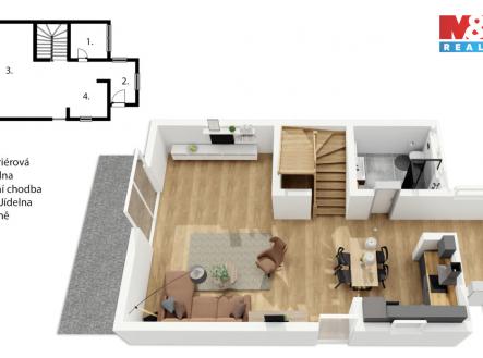 916755 - Prodej rodinného domu, 139 m², Jirny, ul. Javorová | Pronájem - dům/vila, 138 m²