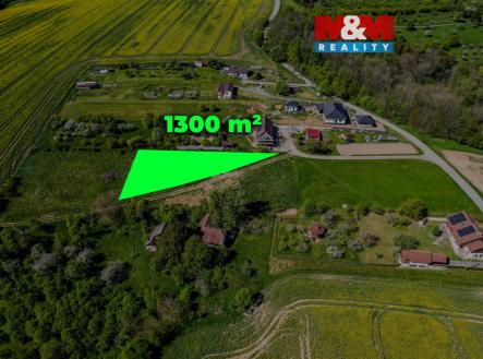 zakres_04_20260105_MM_pozemek_Halenkovice-Hradska.jpg | Prodej - pozemek pro bydlení, 1 300 m²
