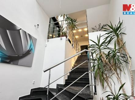 Reprezentativní vstup | Pronájem - kanceláře, 405 m²