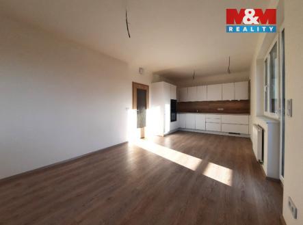 Pokoj s kk | Pronájem bytu, 3+kk, 63 m²