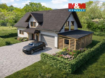 VIZUALIZACE | Prodej - pozemek pro bydlení, 759 m²