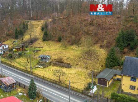 Pohled na pozemek | Prodej - pozemek pro bydlení, 1 349 m²