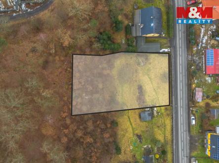 Pohled na pozemek | Prodej - pozemek pro bydlení, 1 349 m²