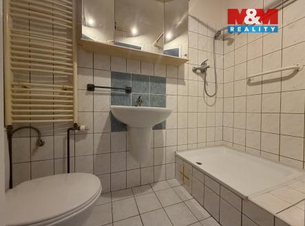 Koupelna | Pronájem bytu, 1+1, 35 m²