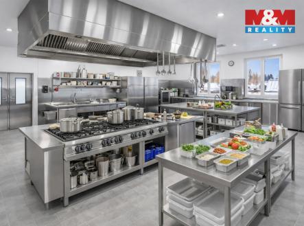 Vizualizace kuchyňe | Prodej - hotel, 1 890 m²