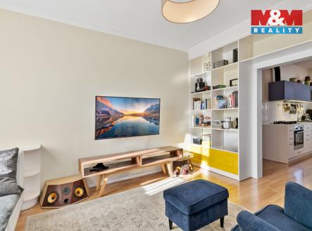 Obývací pokoj 2.jpg | Prodej bytu, 4+1, 91 m²