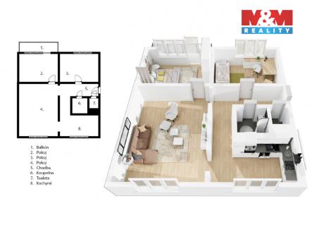 Půdorys Roztoky_page-0001.jpg | Prodej bytu, 3+1, 76 m²