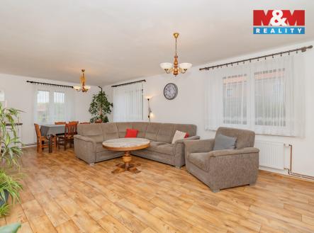 obývací pokoj 1NP | Prodej - dům/vila, 140 m²