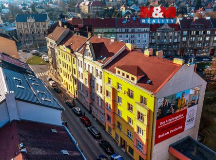 pohled na dům | Prodej bytu, 2+kk, 84 m²