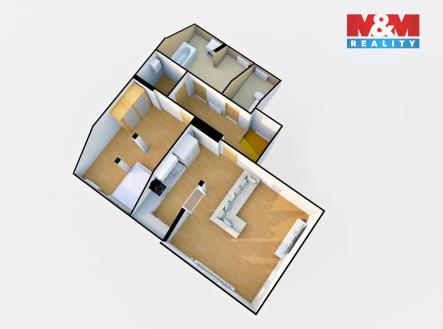 půdorys | Prodej bytu, 2+kk, 84 m²