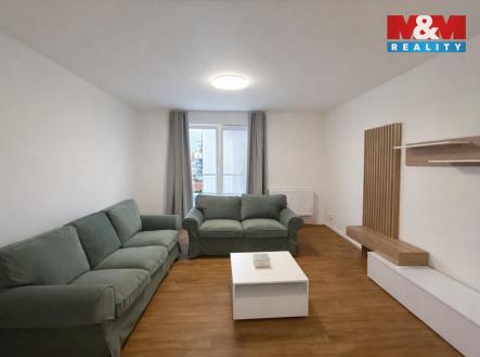 obývací pokoj.jpg | Pronájem bytu, 3+kk, 68 m²