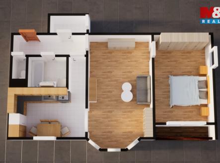 pudorys_001.jpg | Pronájem bytu, 2+1, 67 m²