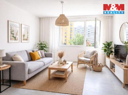 Vizualizace | Pronájem bytu, 2+1, 67 m²