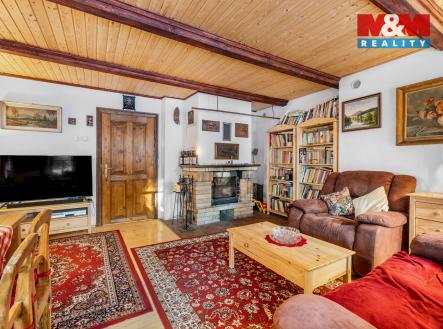 Obývací pokoj | Prodej - chata/rekreační objekt, 118 m²