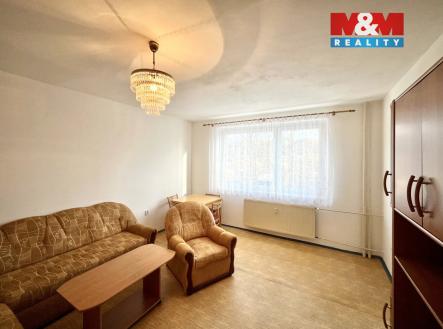 Obývací pokoj | Pronájem bytu, 2+1, 59 m²
