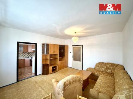 Obývací pokoj | Pronájem bytu, 2+1, 59 m²