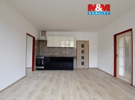 obytná kuchyně | Pronájem bytu, 3+kk, 57 m²
