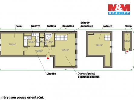 pudorys.jpg | Prodej bytu, 3+1, 80 m²