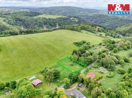 ohraničení pozemku | Prodej - pozemek pro bydlení, 2 061 m²