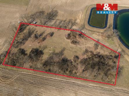 letecký pohled | Prodej - pozemek, les, 7 985 m²