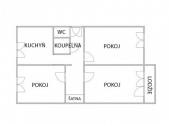 Prodej bytu, 3+1, 83 m²