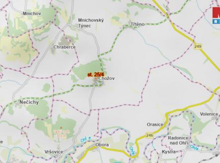 mapka | Prodej - pozemek pro bydlení, 218 m²