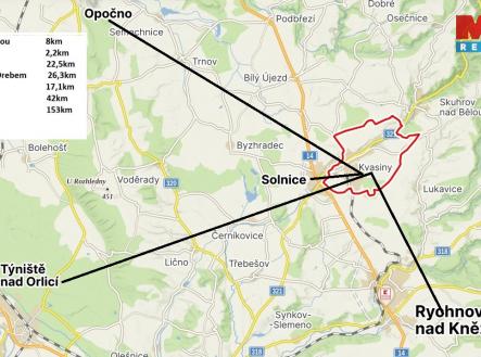 dojezdova mapa.jpg | Pronájem bytu, 3+1, 94 m²