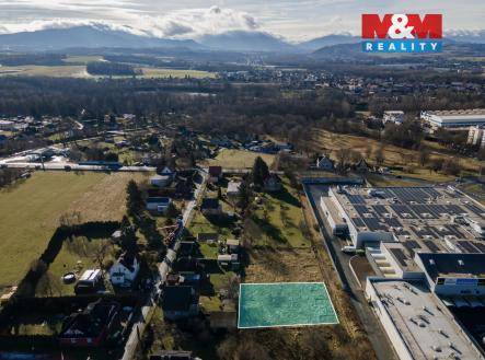 1028 vyznaceni.jpg | Prodej - pozemek, zahrada, 1 028 m²