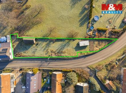 ohraničení parcely | Prodej - pozemek pro bydlení, 860 m²
