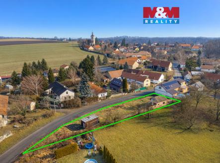 ohraničení parcely | Prodej - pozemek pro bydlení, 860 m²