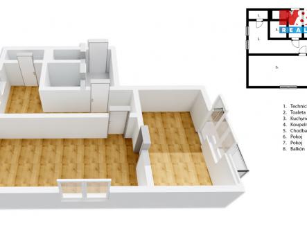 půdorys .jpg | Prodej bytu, 3+1, 70 m²